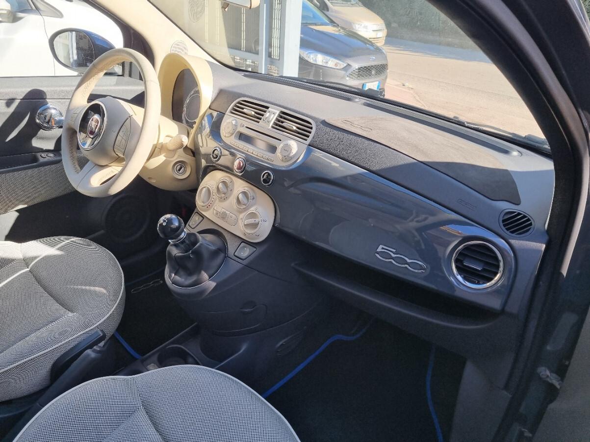 Fiat 500 1.2 Lounge TETTO/CERCHI/FULL neo patentati