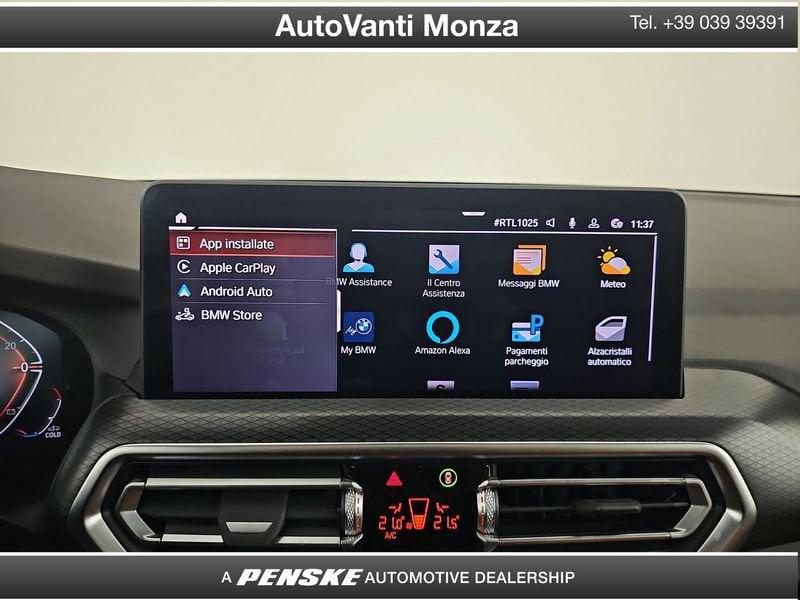 BMW X3 X3 xdrive20d mhev 48V Msport auto