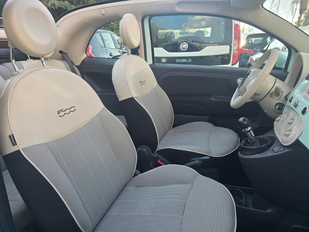 FIAT 500 C 1.2 BENZINA 69CV CABRIO LOUNGE