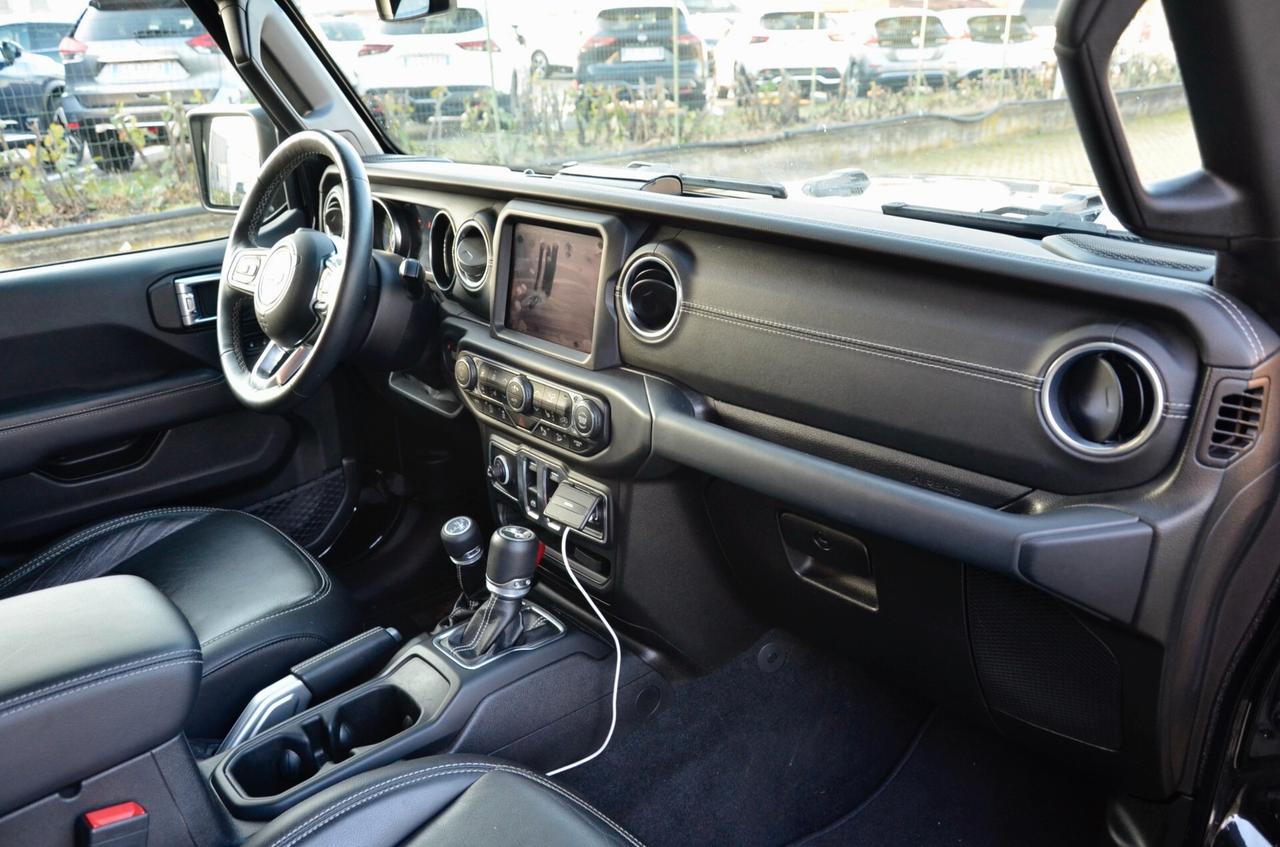 JEEP WRANGLER SAHARA 2.2 MJT 200cv AT8, UNICOPROPRIETARIO, SERVICE DIMOSTRABILI, UFF ITALIANA, SOFT TOP, PEDANE, HI-FI ALPINE, RETROCAMERA, PERMUTE