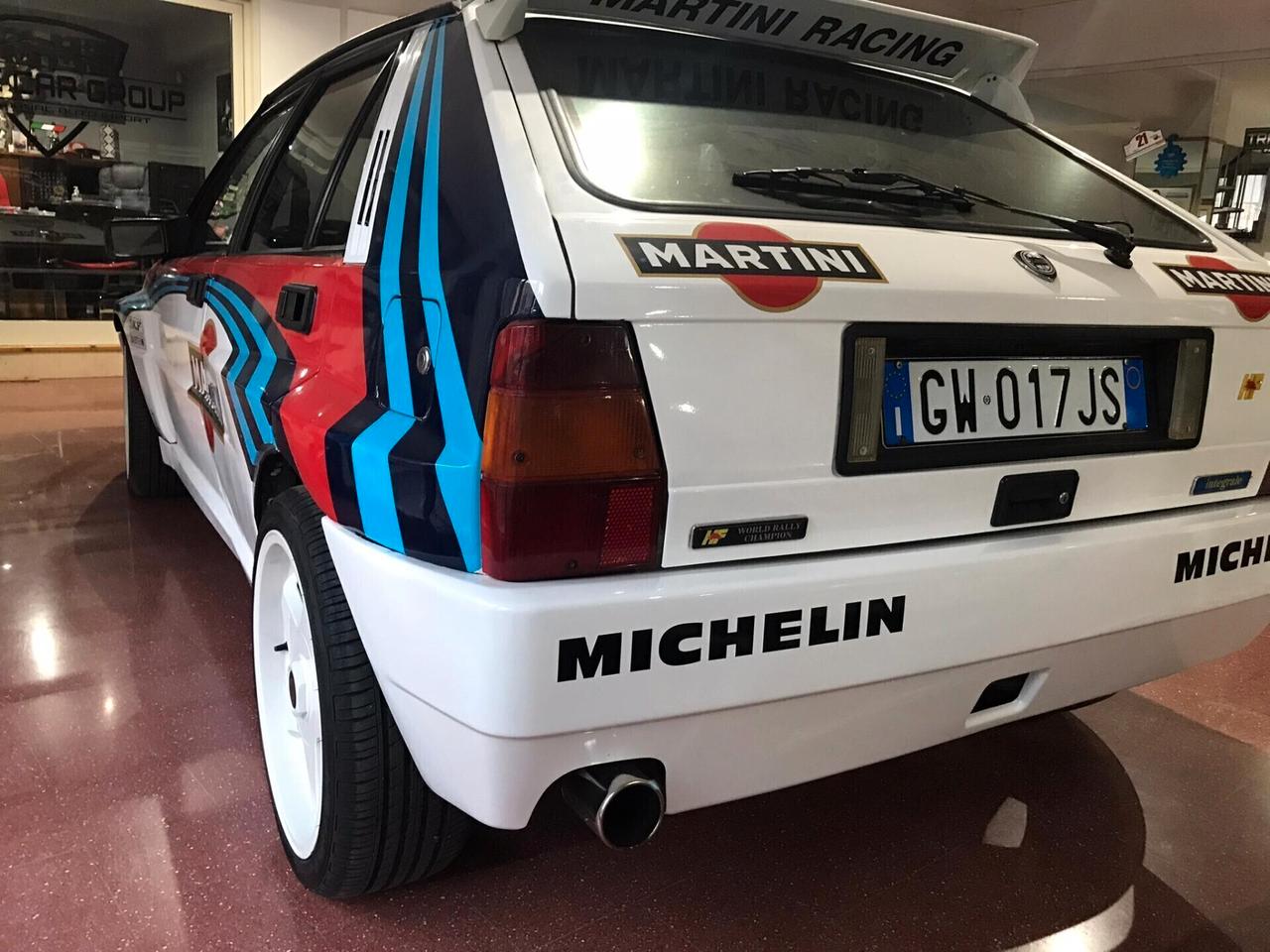 Lancia Delta 1.6 turbo HF livrea Martini kit Evo