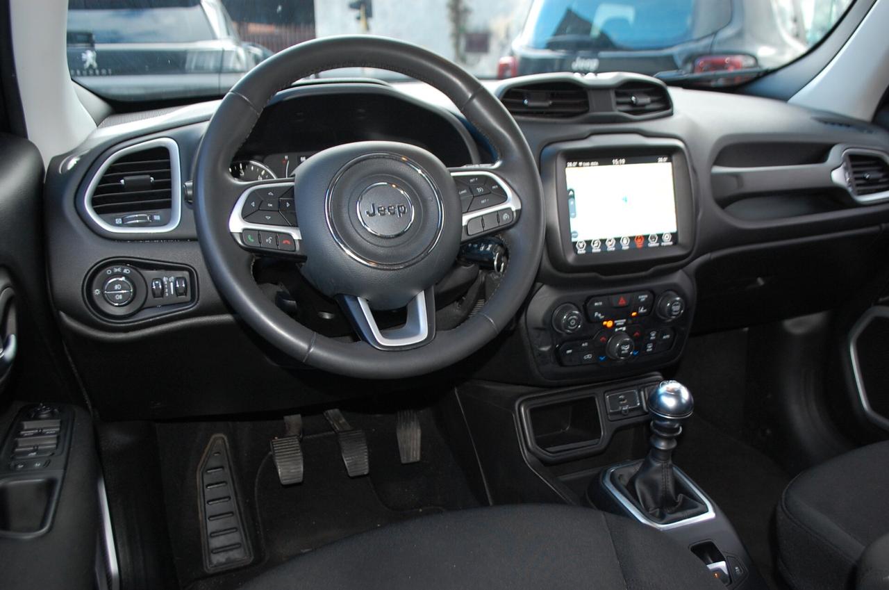 Jeep Renegade 1.6 mjt Longitude 2wd 130CV Uff Italy Navi USB Leg