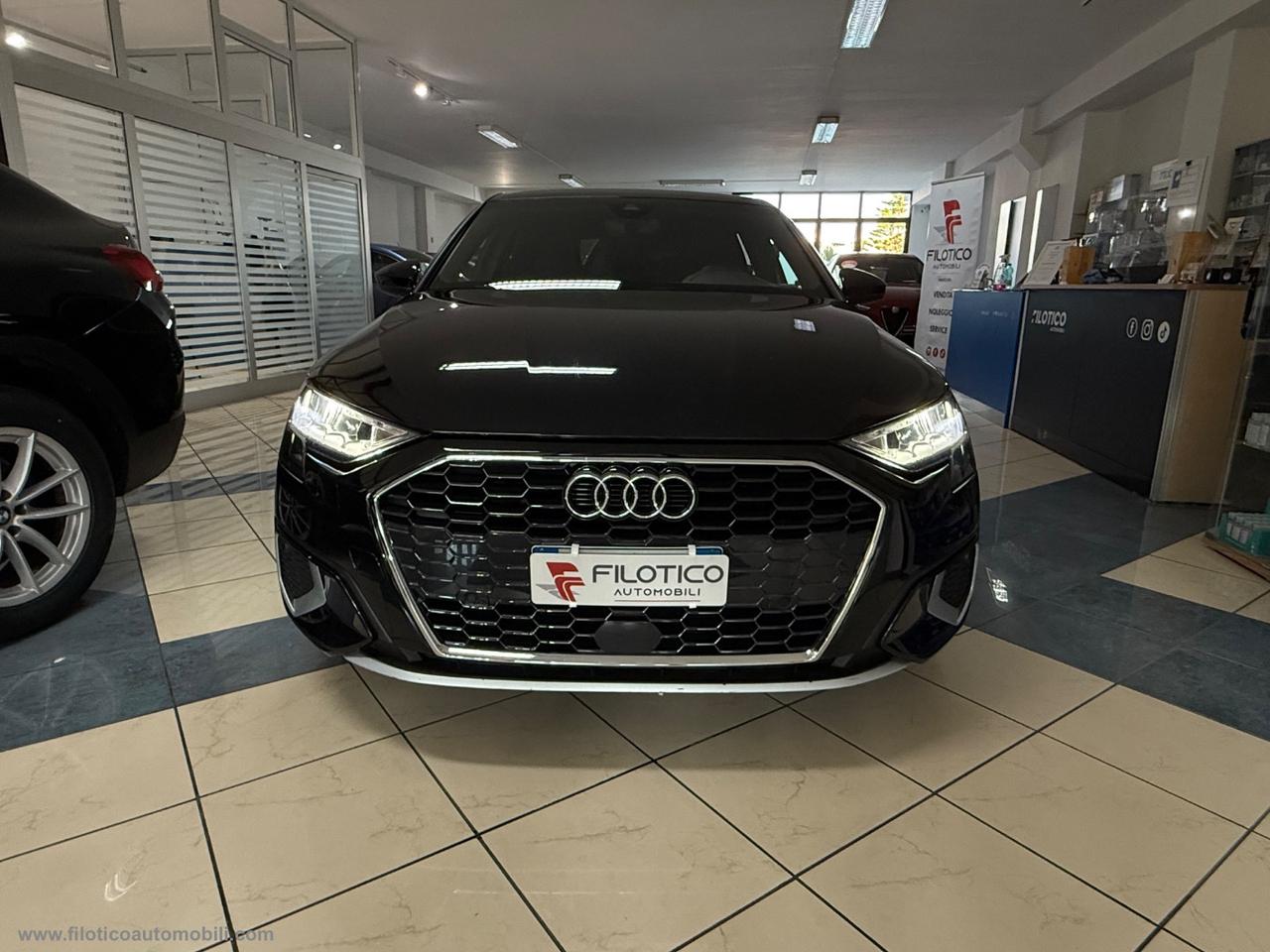 AUDI A3 SPB 35 TDI 150CV S tronic Business Advanced PACK SLINE - LUCI D'AMBIENTE