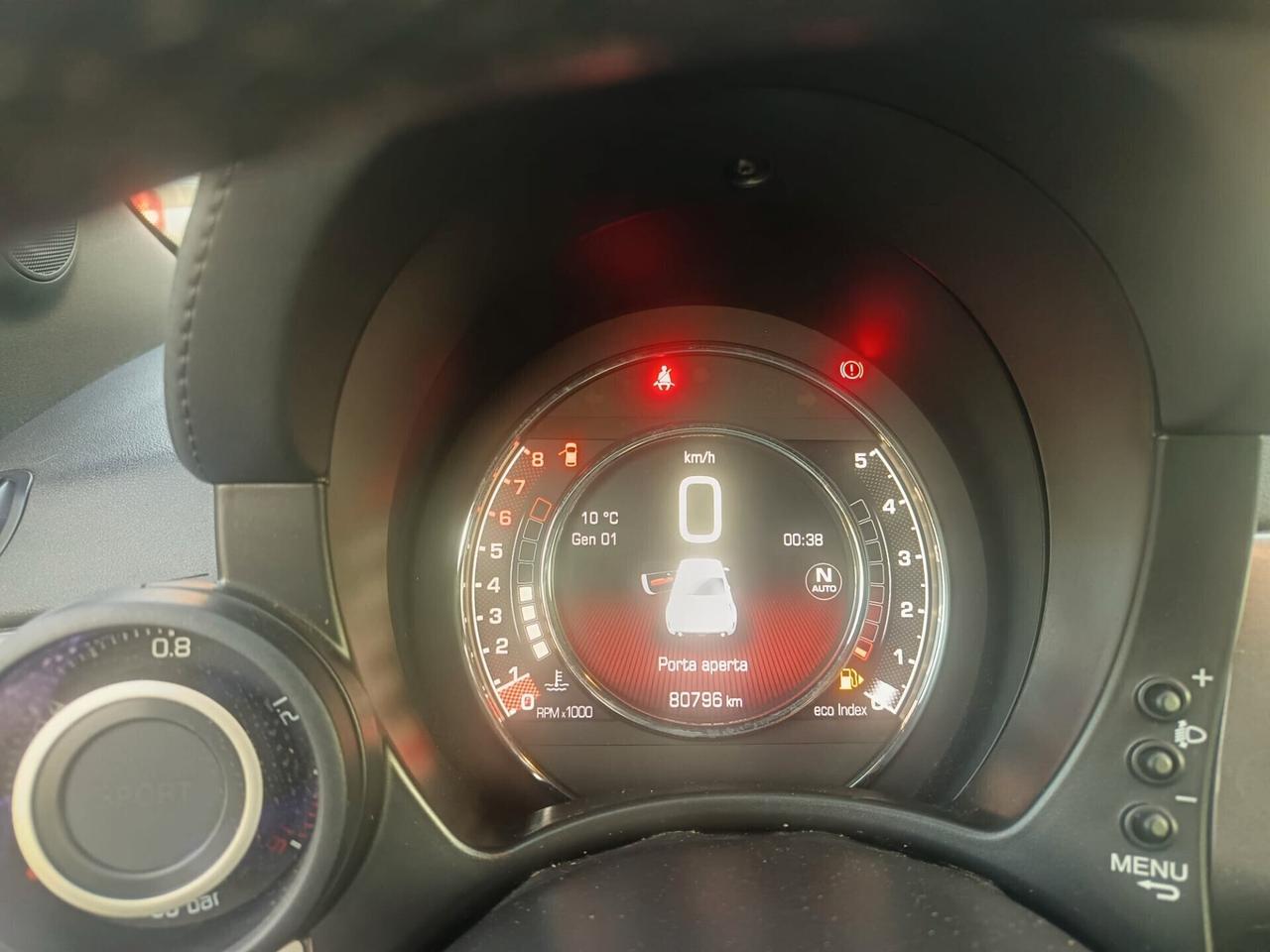 Abarth 595 1.4 Turbo T-Jet 160 CV MTA Turismo GPL