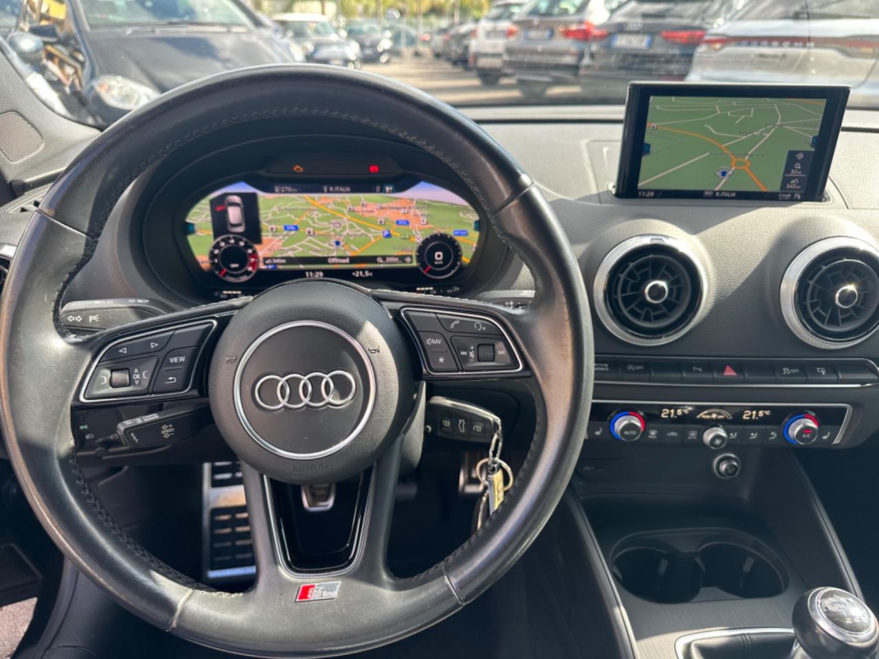 Audi A3 Cabrio 2.0 TDI S-Line stra full