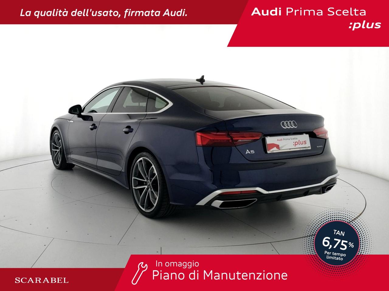 Audi A5 sportback 40 2.0 tdi mhev s line edition quattro 204cv s-tronic