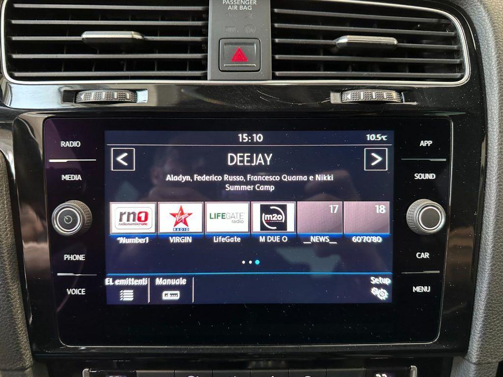 Volkswagen Golf 1.4 TSI 125 CV Sport R Line - Carplay - 17"