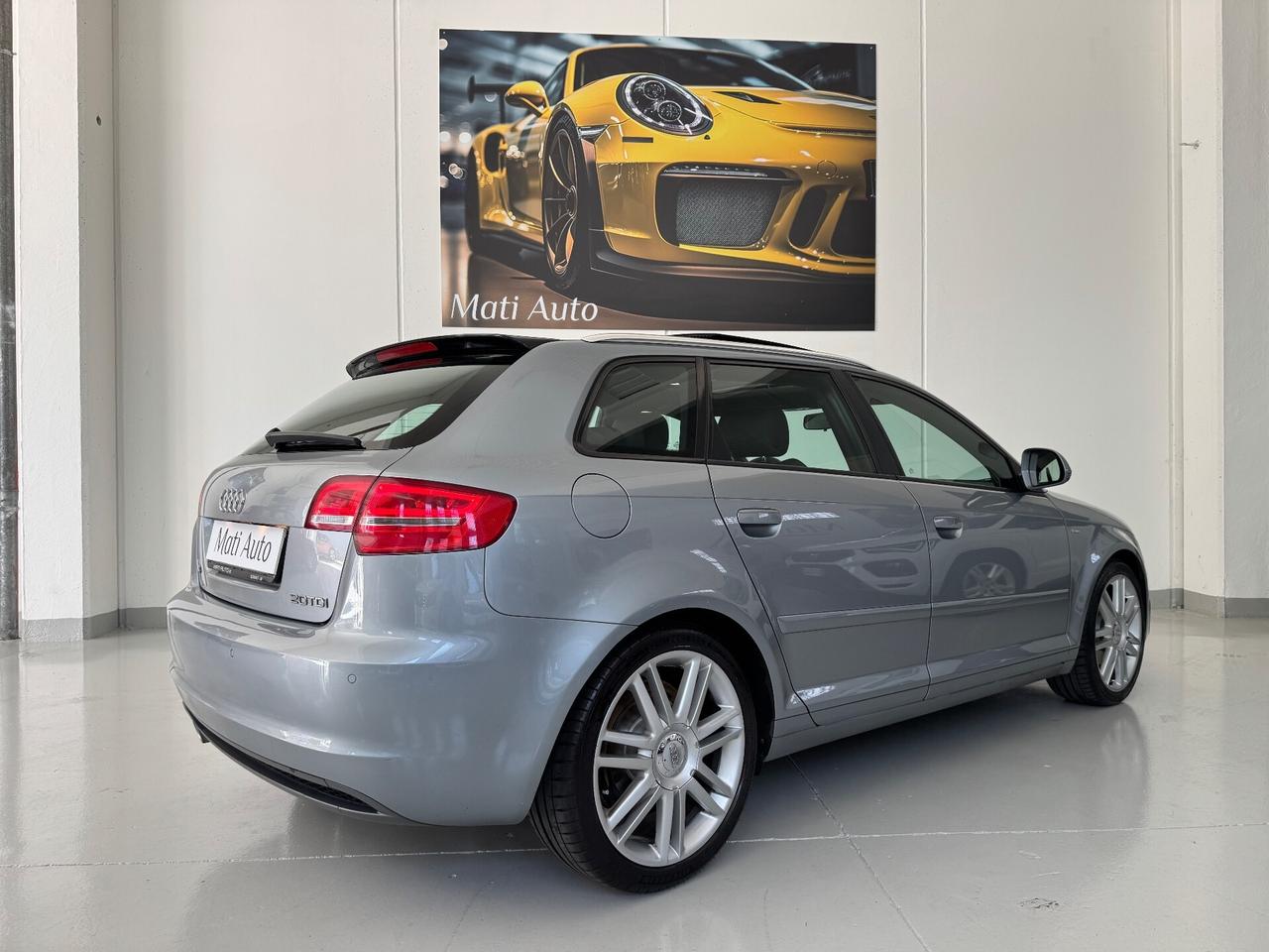 Audi A3 SPB 2.0 TDI S-LINE TETTO APRIBILE