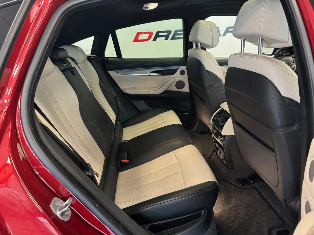 Bmw X6 xDrive30d 258CV Msport FLAMENCO RED INTERNI INDIVIDAUL TAGLIANDI
