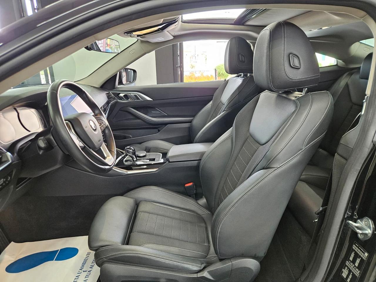 BMW 420 d Coupe mhev 48V Sport auto - TAGLIANDI BMW - TETTO APRIBILE