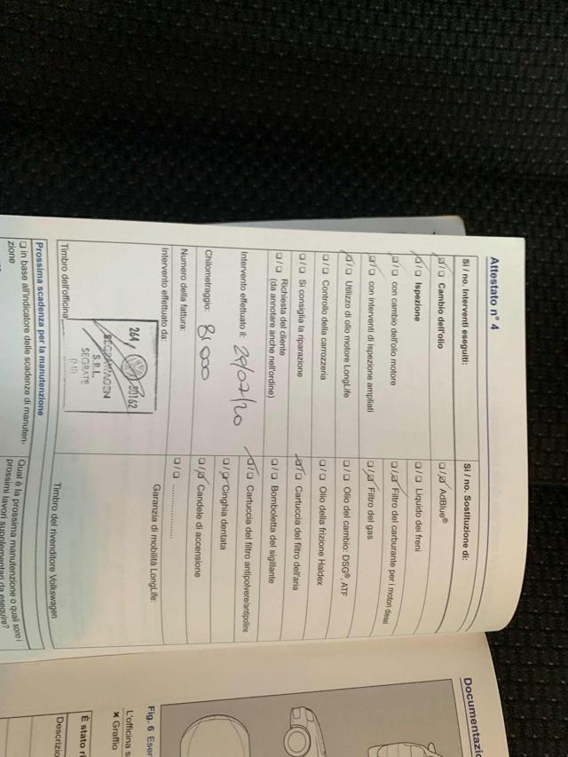 VOLKSWAGEN Touran 1.6 TDI 7 POSTI CAMBIO AUTOMATICO