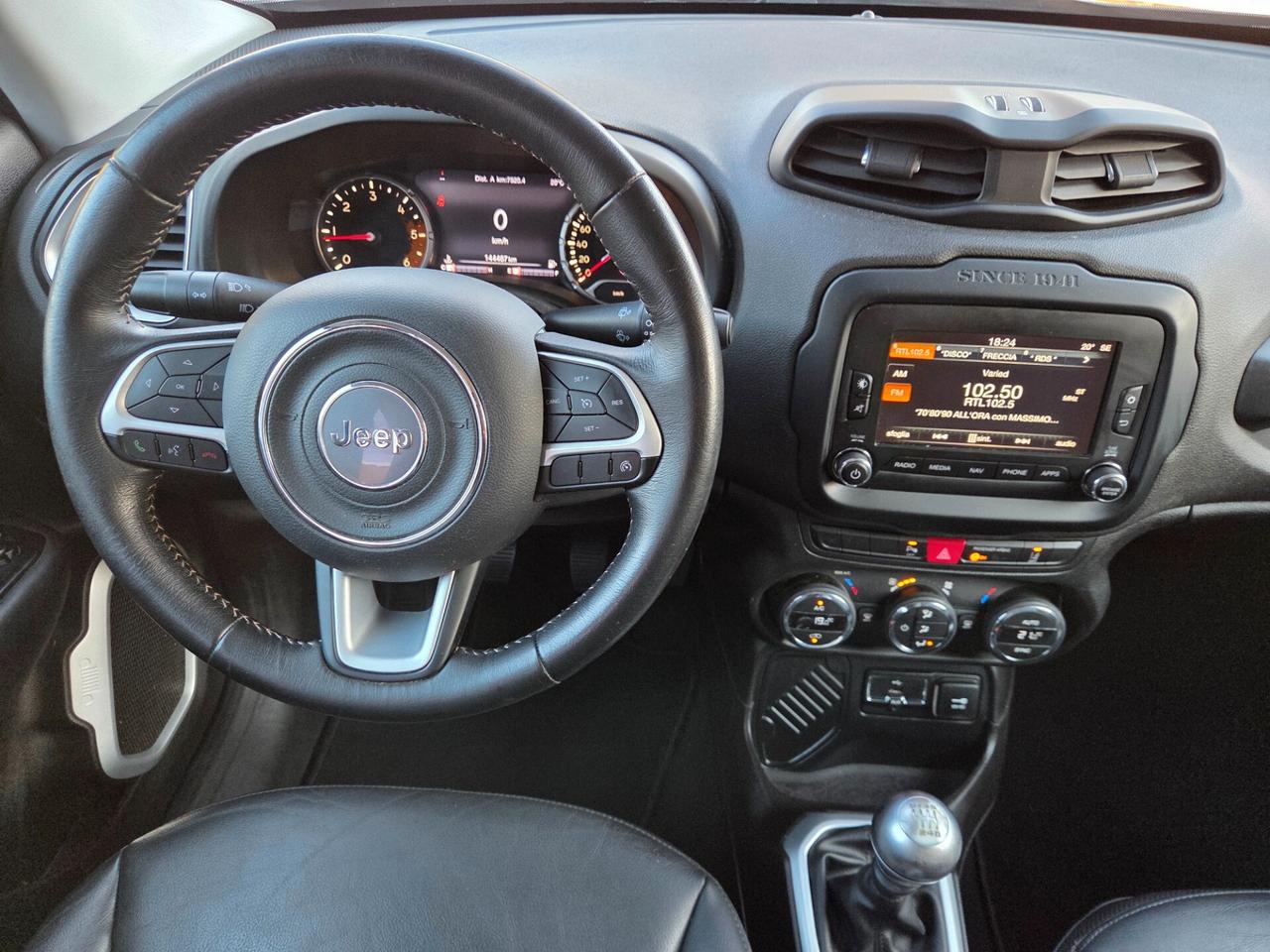 Jeep Renegade 1.6 Mjt 120 CV Limited Euro 6b