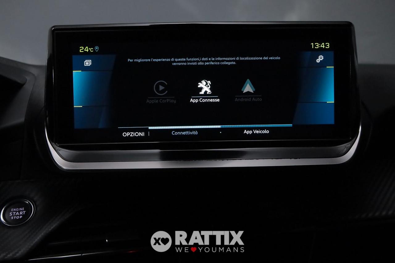 Peugeot e-208 motore elettrico 100kW Allure Pack