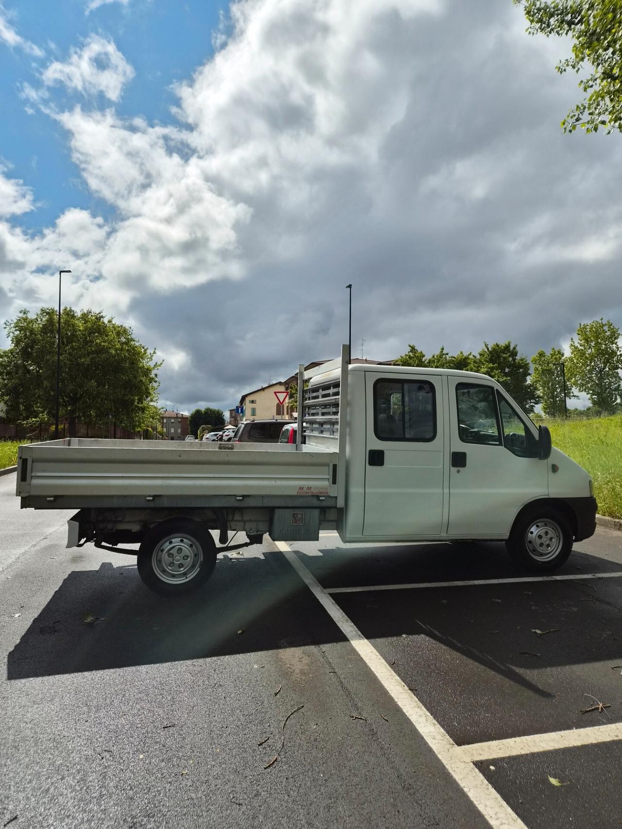 Fiat Ducato DOPIO GABINA CASSONE FISSO .