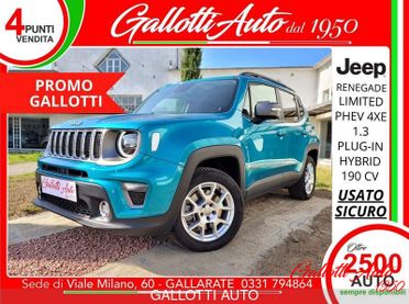 Jeep Renegade PHEV 4xe Limited-PROMO GALLOTTI