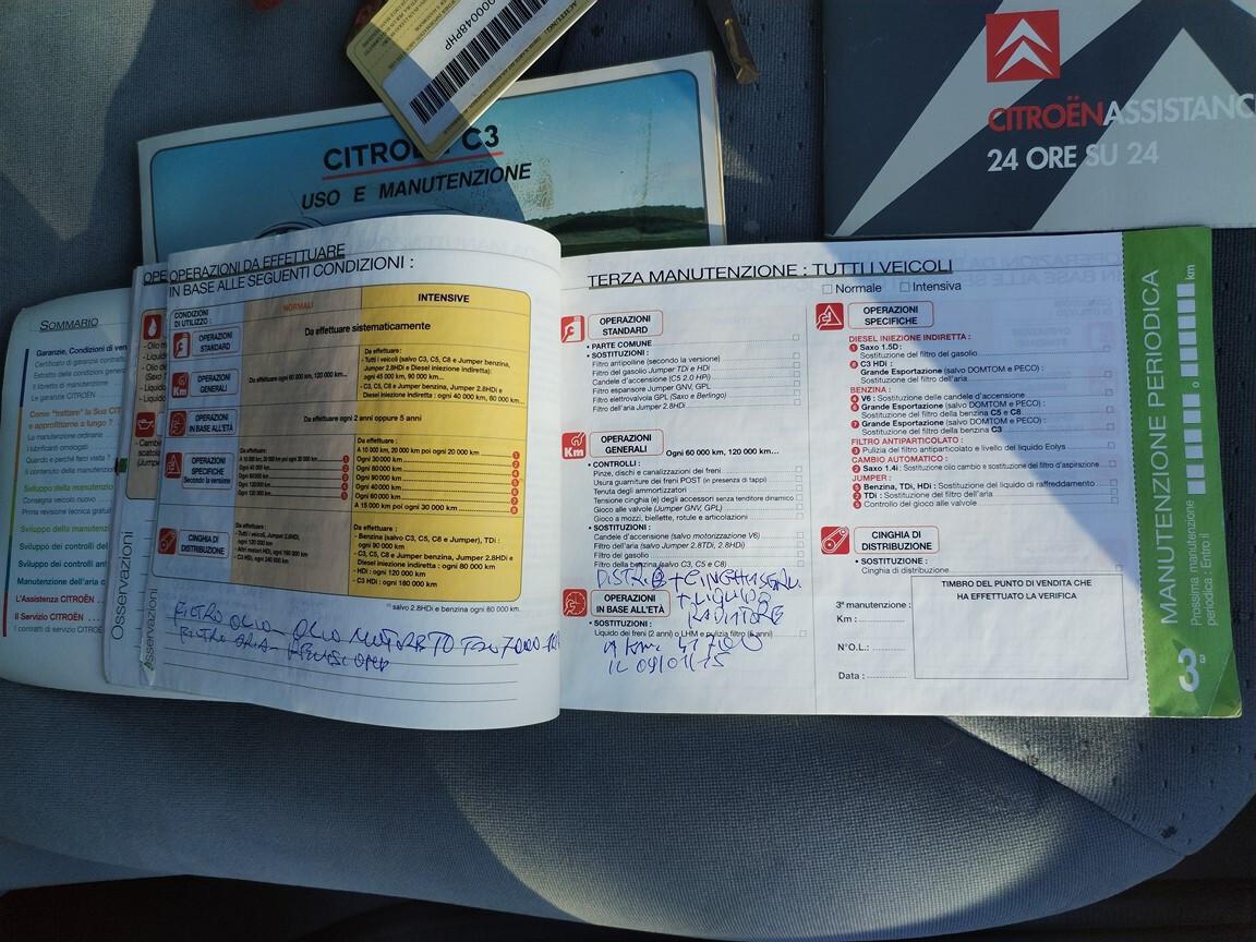 Citroen C3 1.1 Classique 52000km unipro 7/2003 manutenzioni pre-consegna
