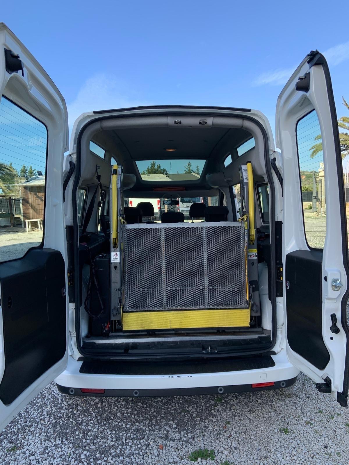 FIAT DOBLO MAX DISABILI PEDANA SEDIA A ROTELLE