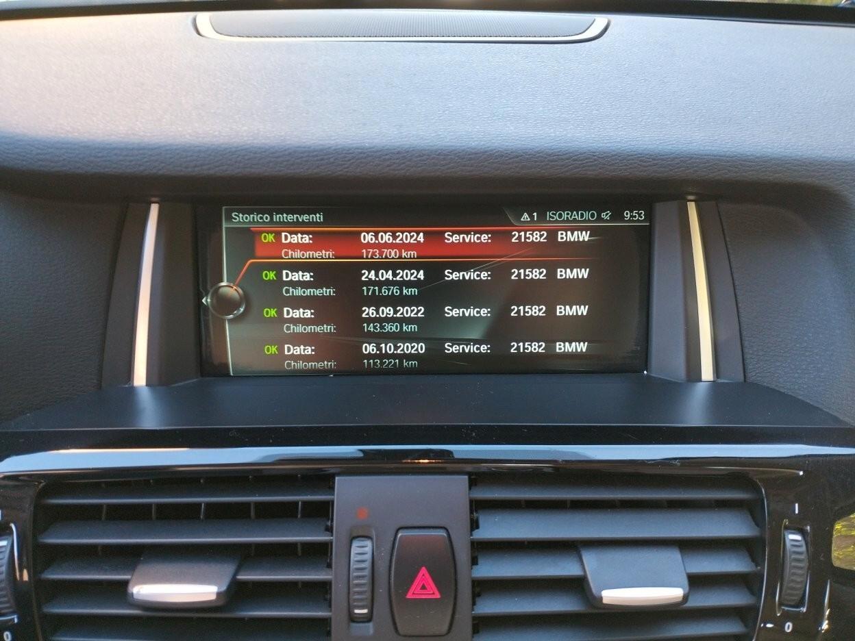 BMW X3 xdrive20d auto - IVA ESPOSTA - TAGLIANDI BMW