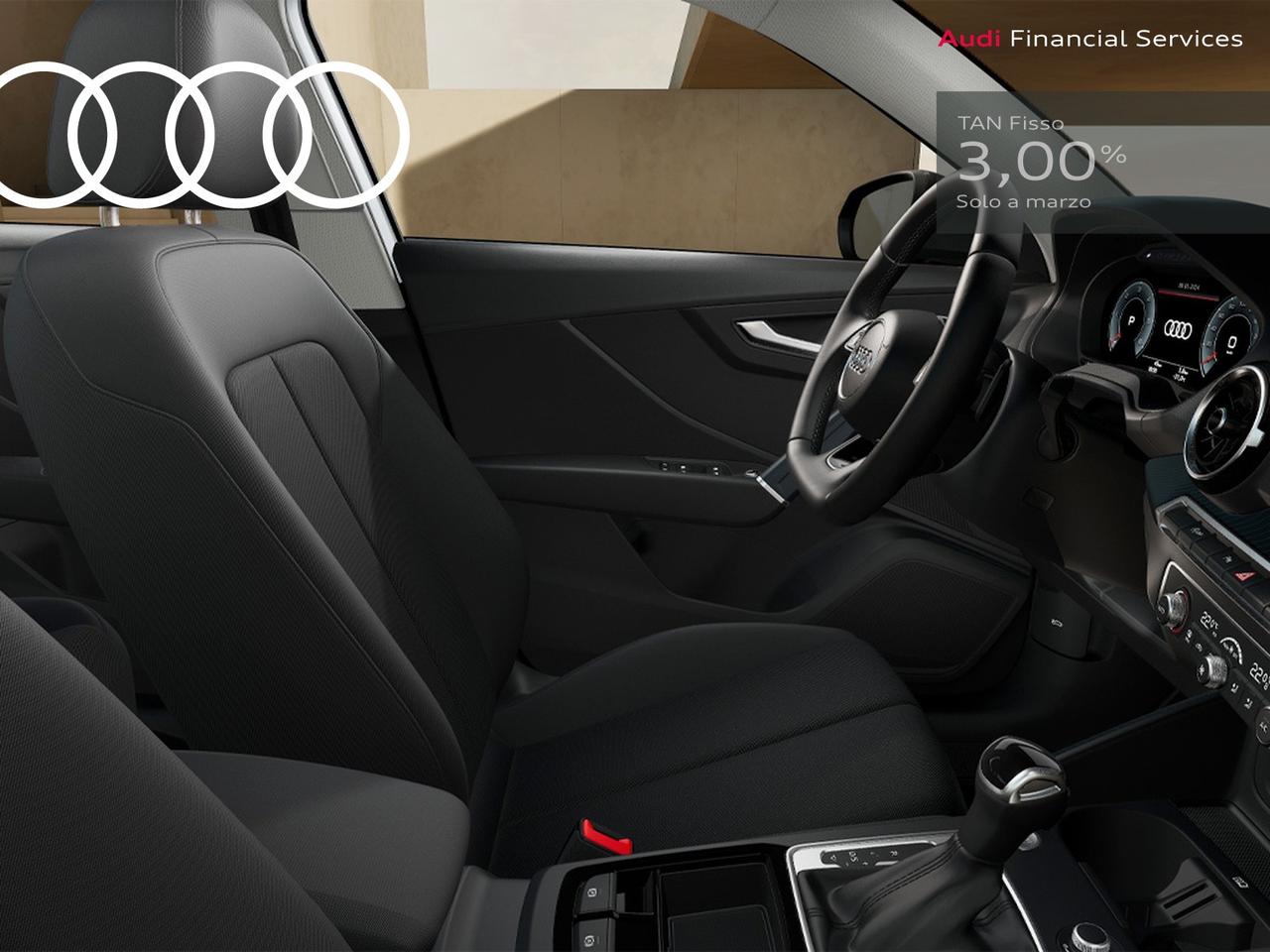 Audi Q2 40 2.0 tfsi identity black quattro s-tronic