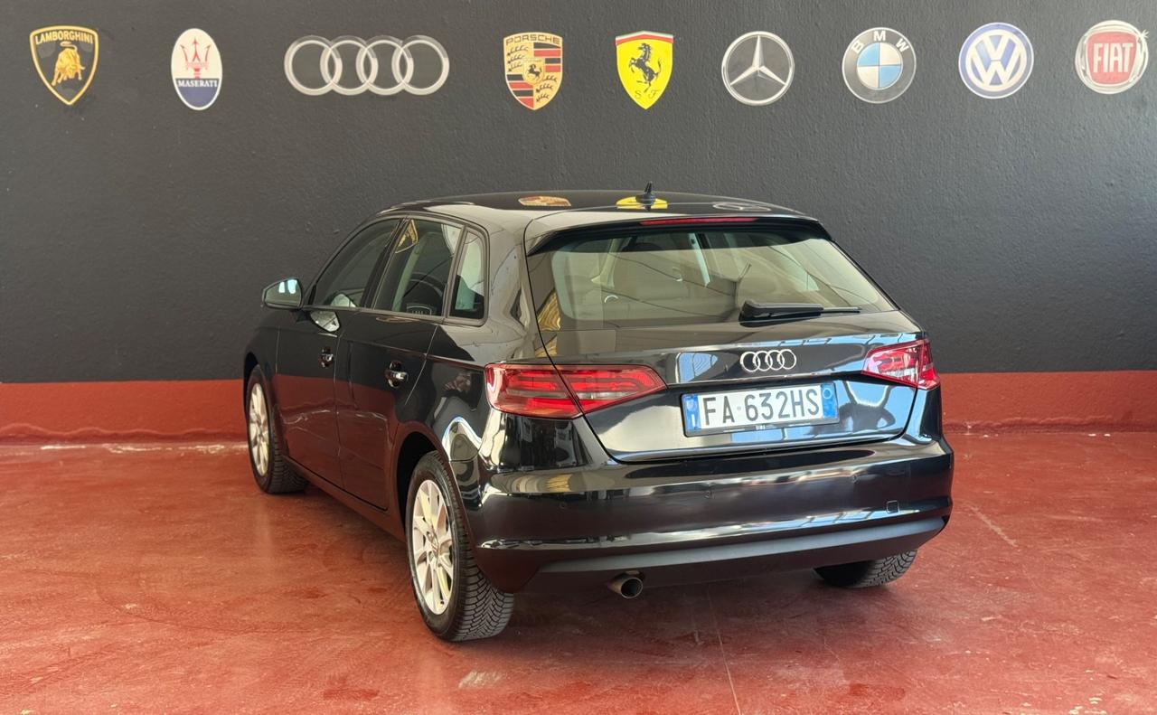 Audi A3 SPB 1.6 TDI 105 CV CR Ambition OK NEOPATENTATI