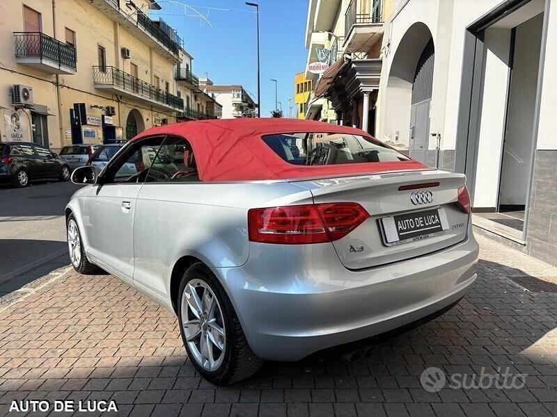 Audi a3 cabrio 2.0 tdi 140cv ambition certificata