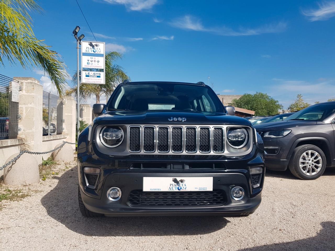 Jeep Renegade 1.6 Mjt 120 CV Limited Fari Led Rcam Navy