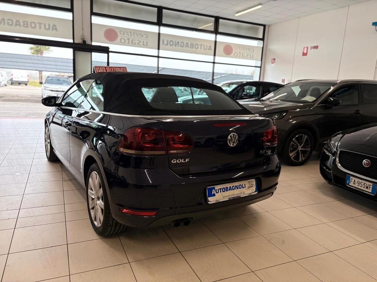 Volkswagen Golf Cabriolet 2.0 TDI 140 CV BlueMotion Tech.