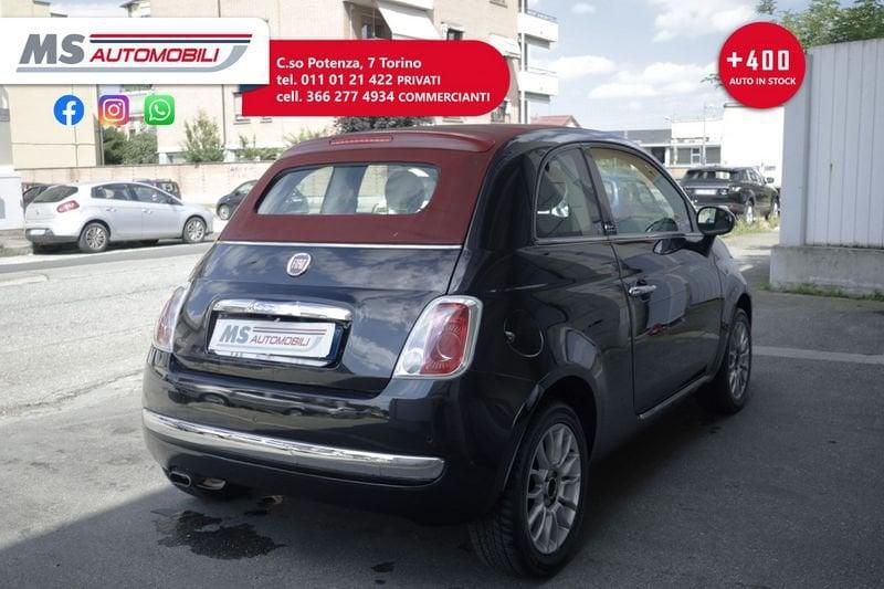 FIAT 500C 500 C Cabrio 1.2 Pop Star Unicoproprietario