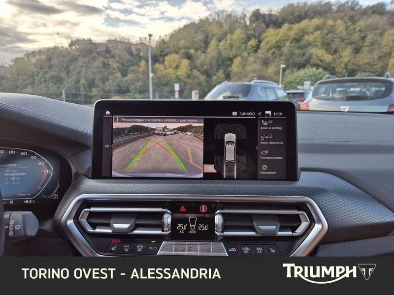 BMW X3 xdrive M40d mhev 48V auto