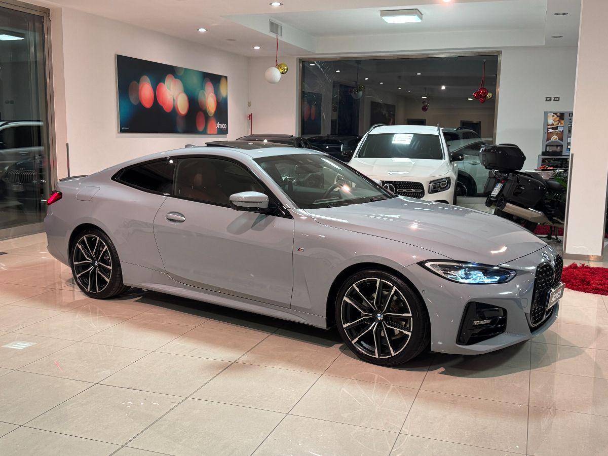 BMW Serie 4 420 Xdrive 48v Coupè Msport Brooklyn Grey metallic