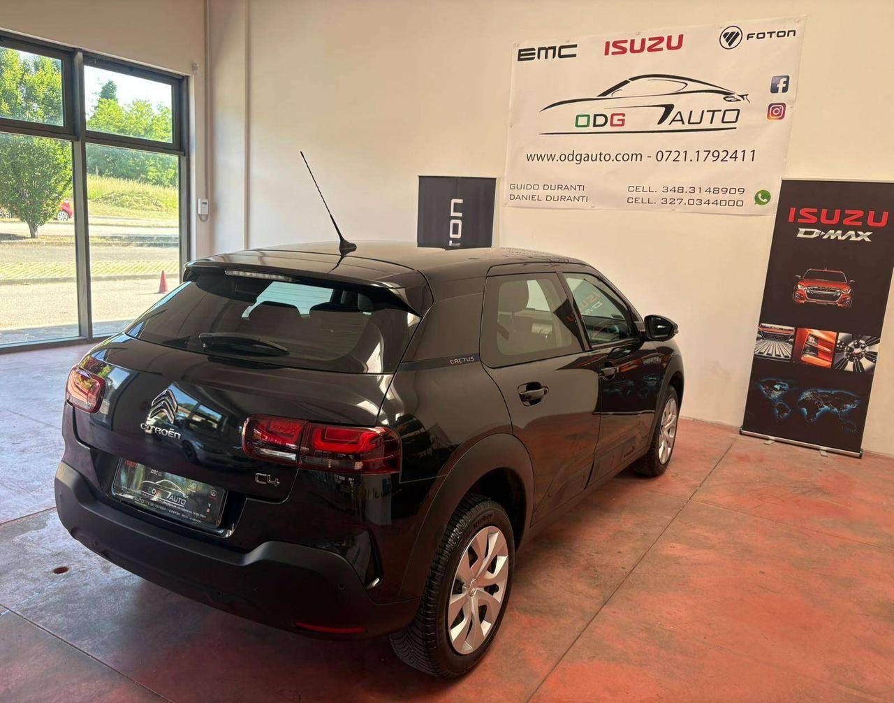 CITROEN C4 CACTUS Diesel 1.5 CV 102 Km 84.334 Per NEOPATENTATI Garanzia 12 mesi