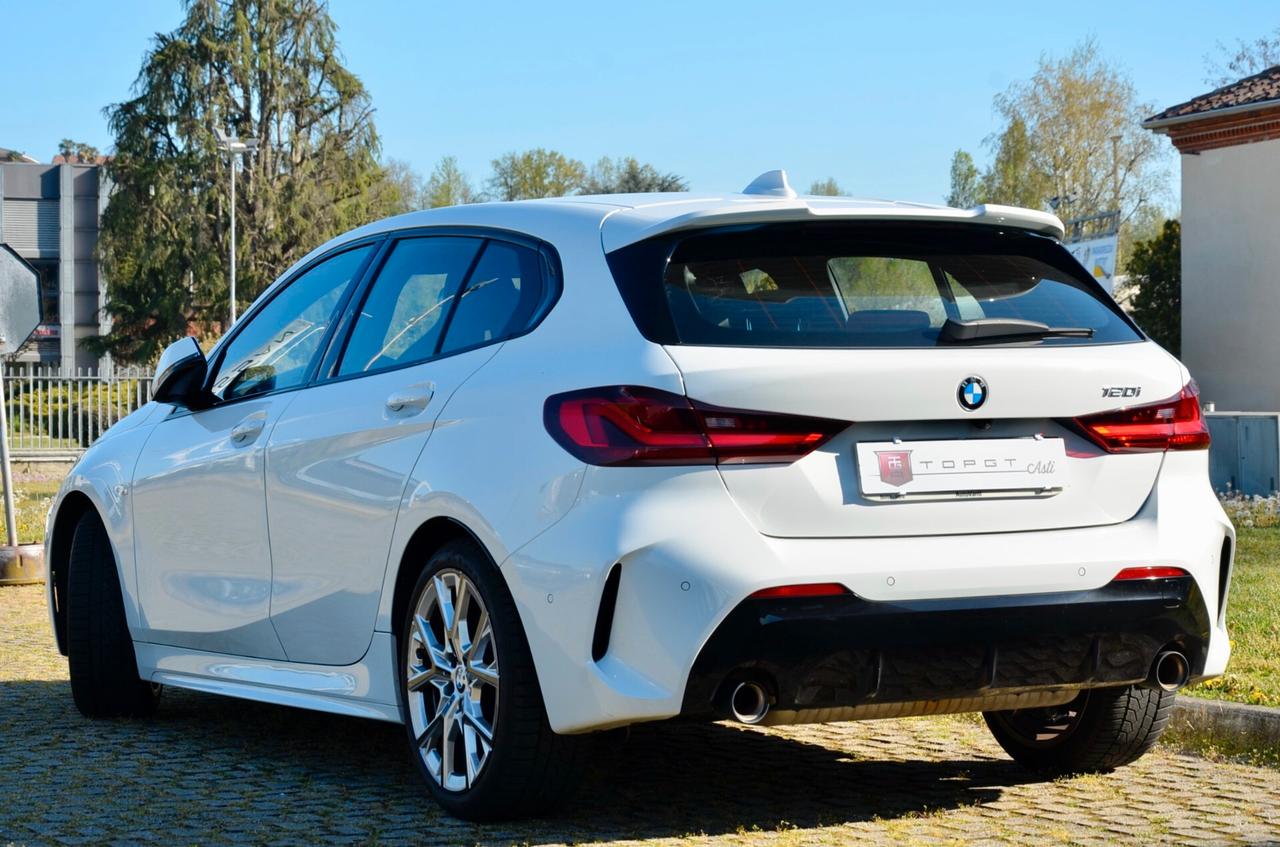 BMW 120i MSPORT PRO 5p 177cv AUTO, PREZZO REALE, GARANZIA BMW 5/27, SERVICE PACK 5/28, UNICOPROPRIETARIO, COLOR VISIONE EDITION, MBRAKES, HIGH BEAM, SEDILI SPORTIVI, PERMUTE