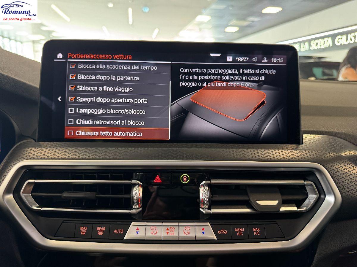 NEW BMW X4 20D 190CV MHEV AUT. XDRIVE M-SPORT#TETTO APRIBILE!