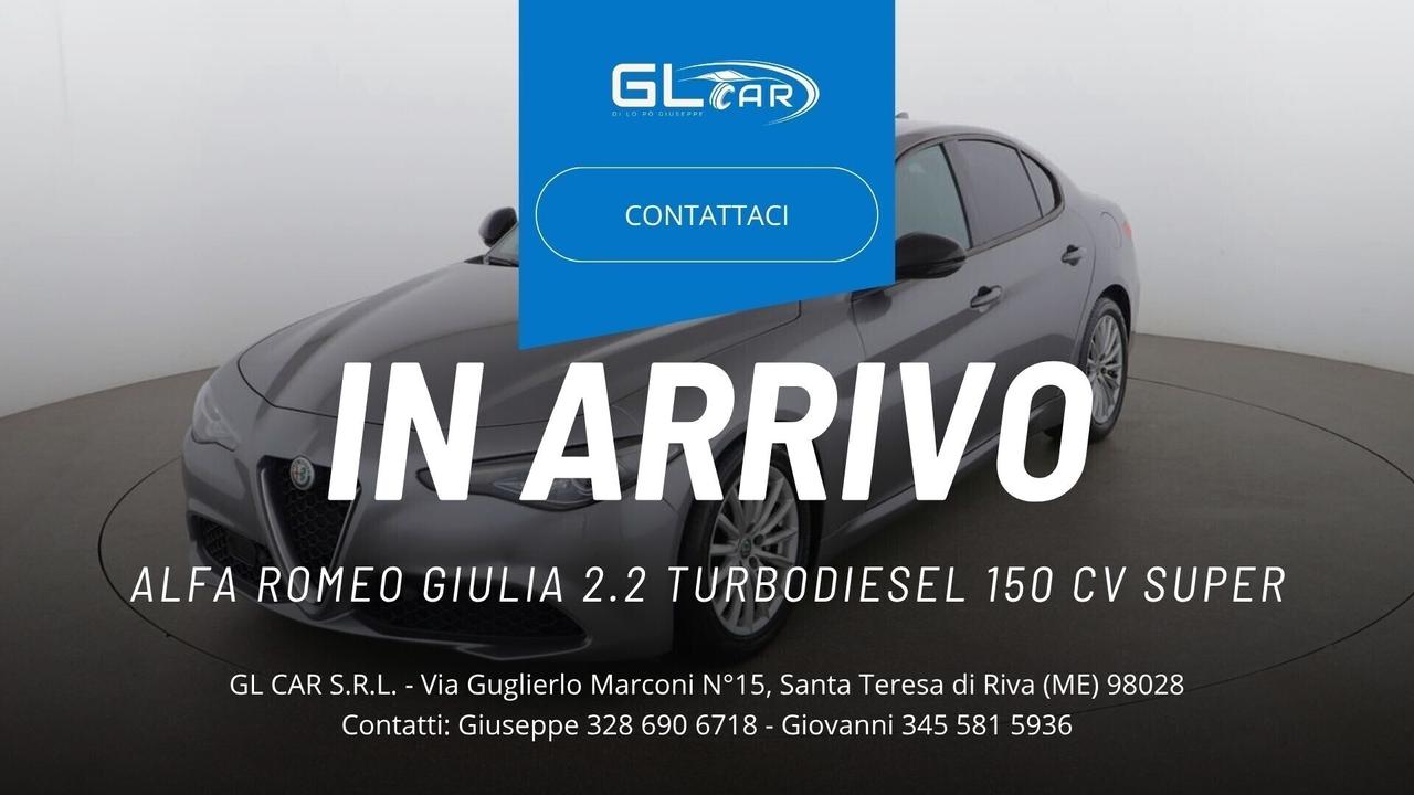 Alfa Romeo Giulia 2.2 Turbodiesel 150 CV Super