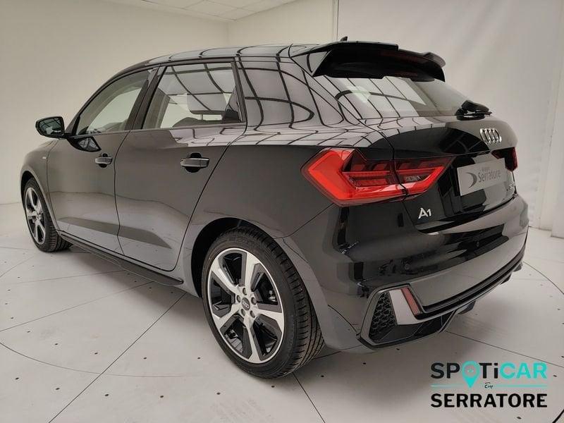 Audi A1 Sportback 30 TFSI S tronic Identity Black