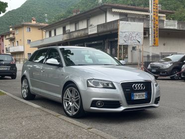 Audi A3 SPB 2.0 16V TFSI quattro S tronic S-line - CON TETTO APRIBILE - FULL OPTIONAL