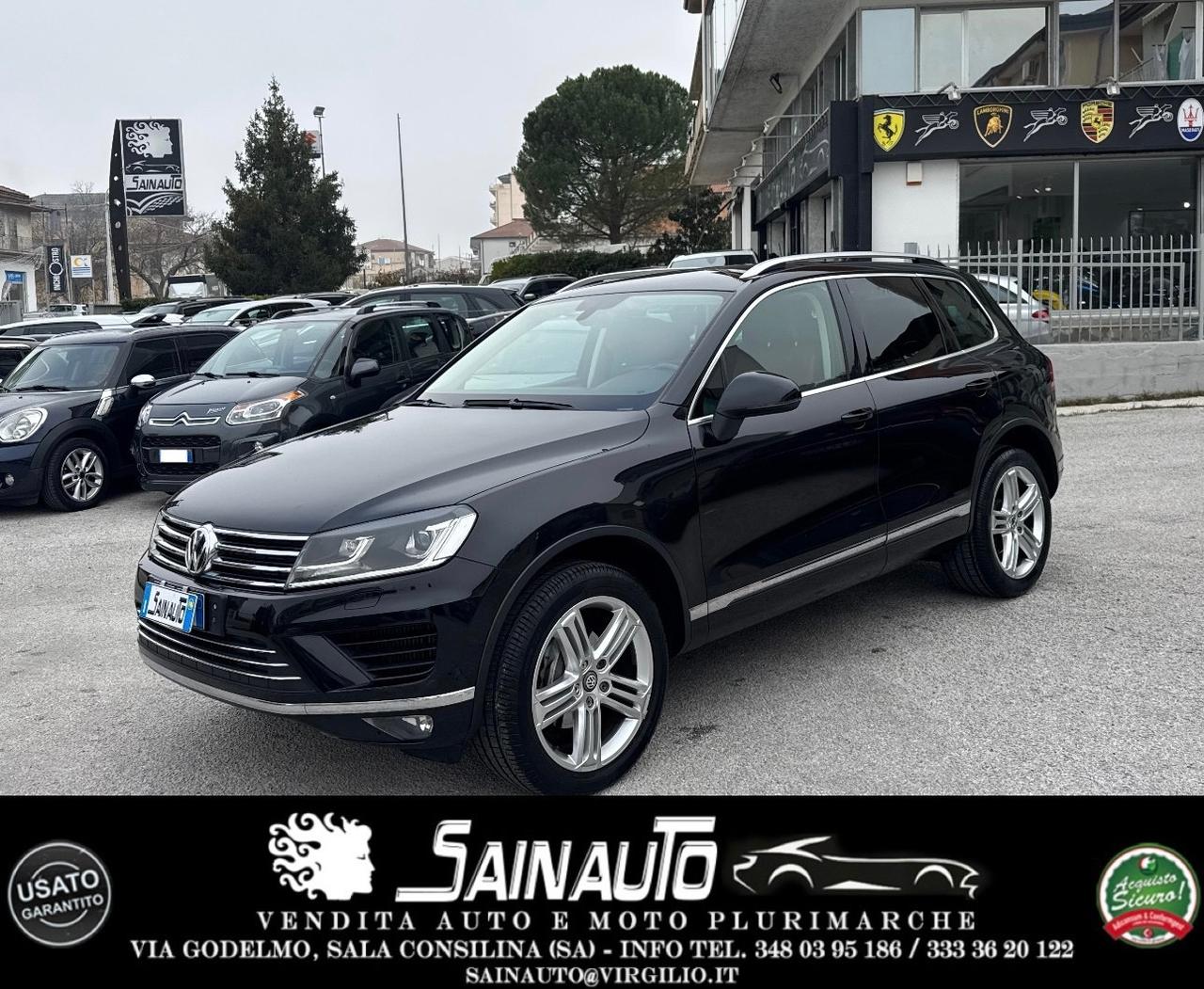 Volkswagen Touareg 3.0 TDI 204 CV tiptronic full optional garanzia