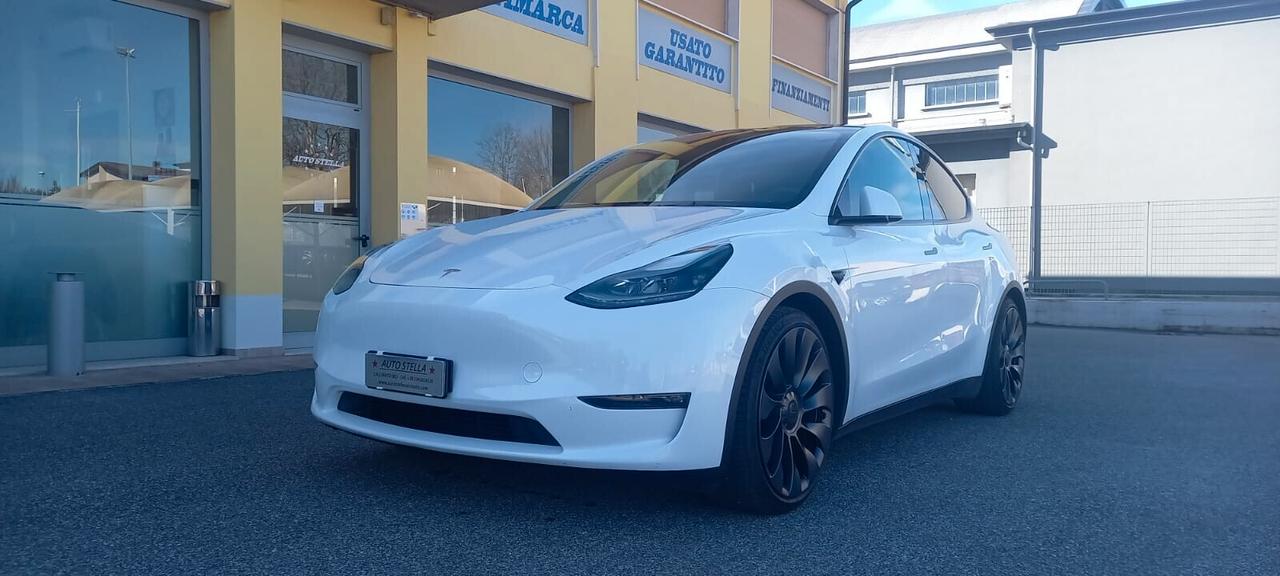 Tesla Model Y AWD (Trazione Integrale) Modello Performance CV. 534 SOLO 57.785 KM. Unico Proprietario IVA Parzialmente Esposta.