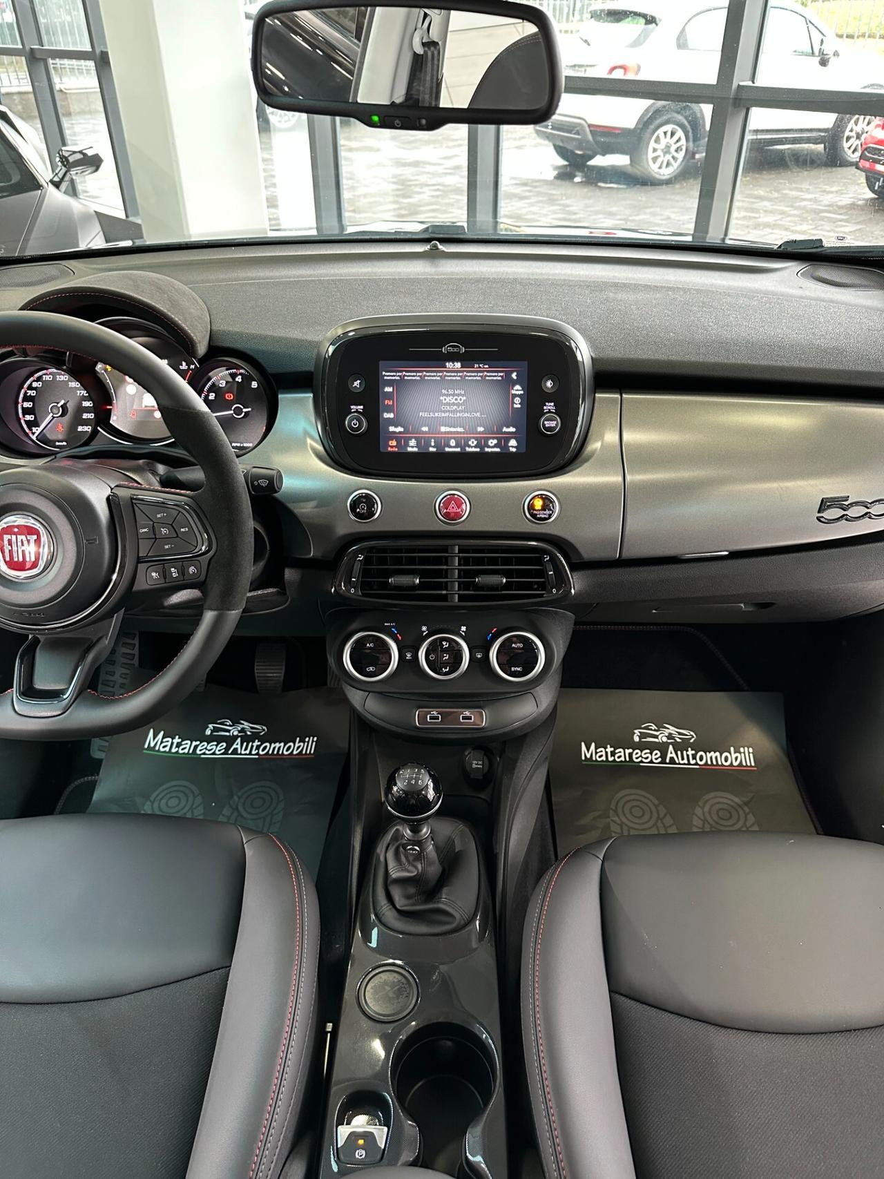 Fiat 500X SPORT 1.0 120cv Benzina PRONTA CONSEGNA CarPlay Camera FINANZIABILE OK PERMUTE