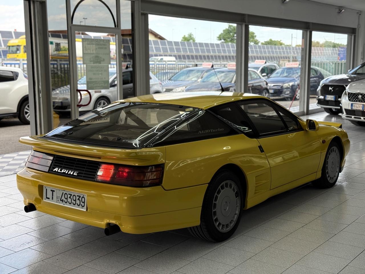 Renault Alpine A610 ALPINE A110 A610 V6 TURBO ITALIANA TARGHE ORIGINALI