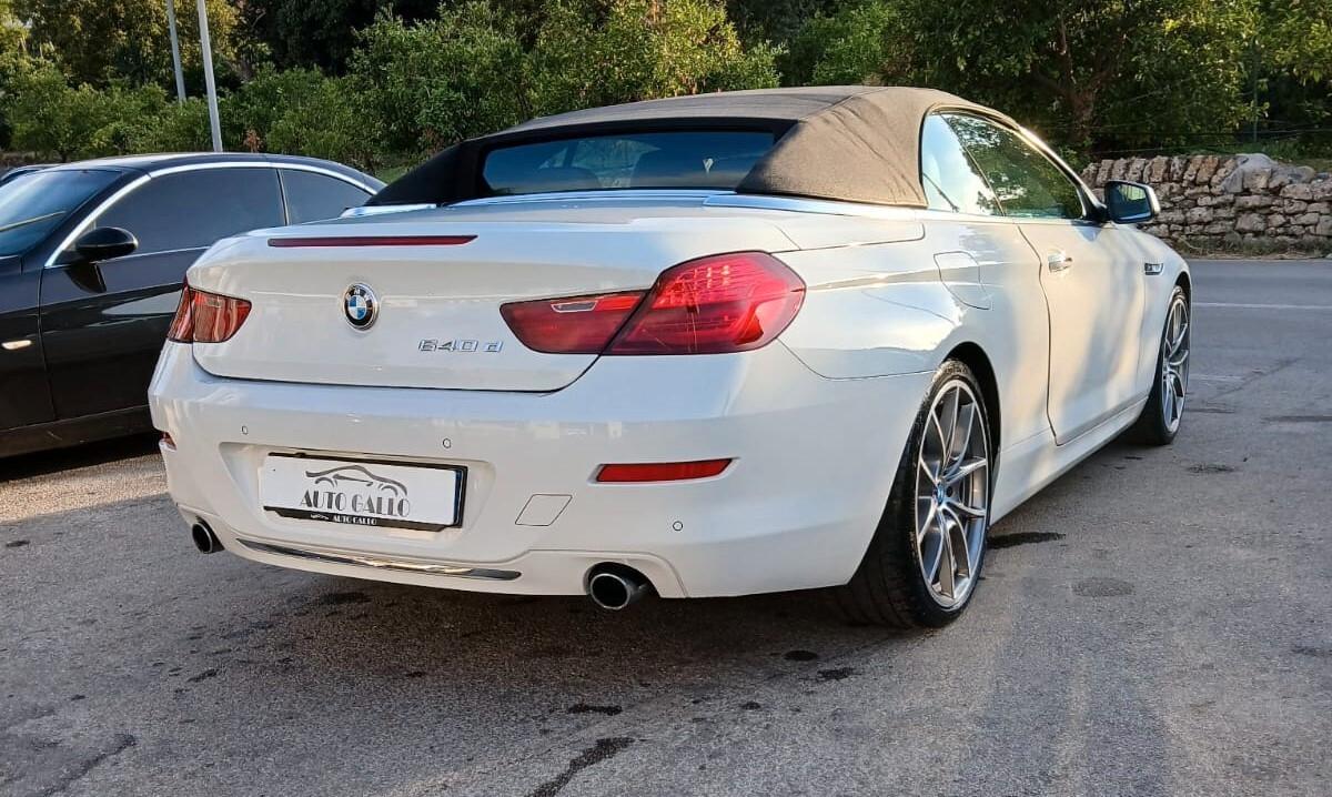 Bmw 640 d Cabrio Futura cc 3000 diesel 313 cv AUTO GALLO Francofonte