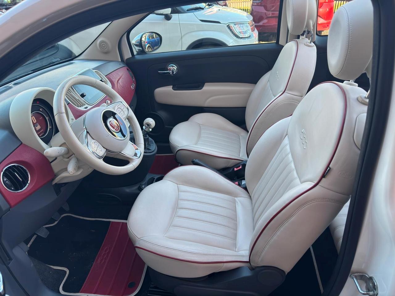 Fiat 500 C 1.2 Lounge 69CV PELLE FRAU