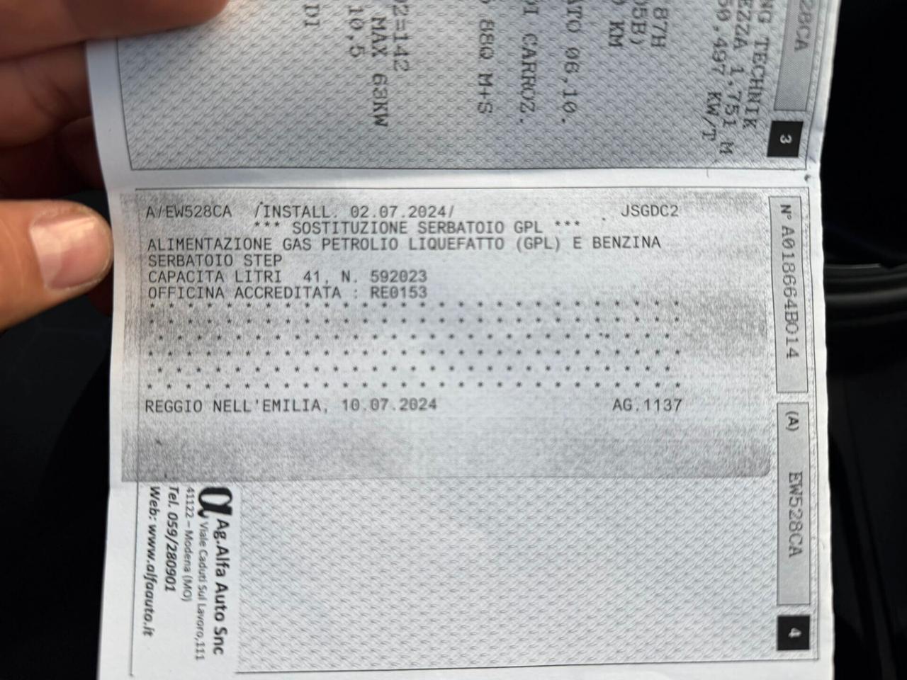 Ford B-Max 1.4 GPL SCADE 2034