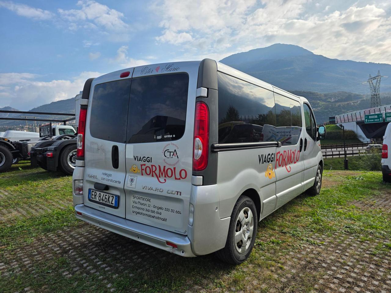 OPEL Vivaro 9 POSTI PEDANA DISABILI