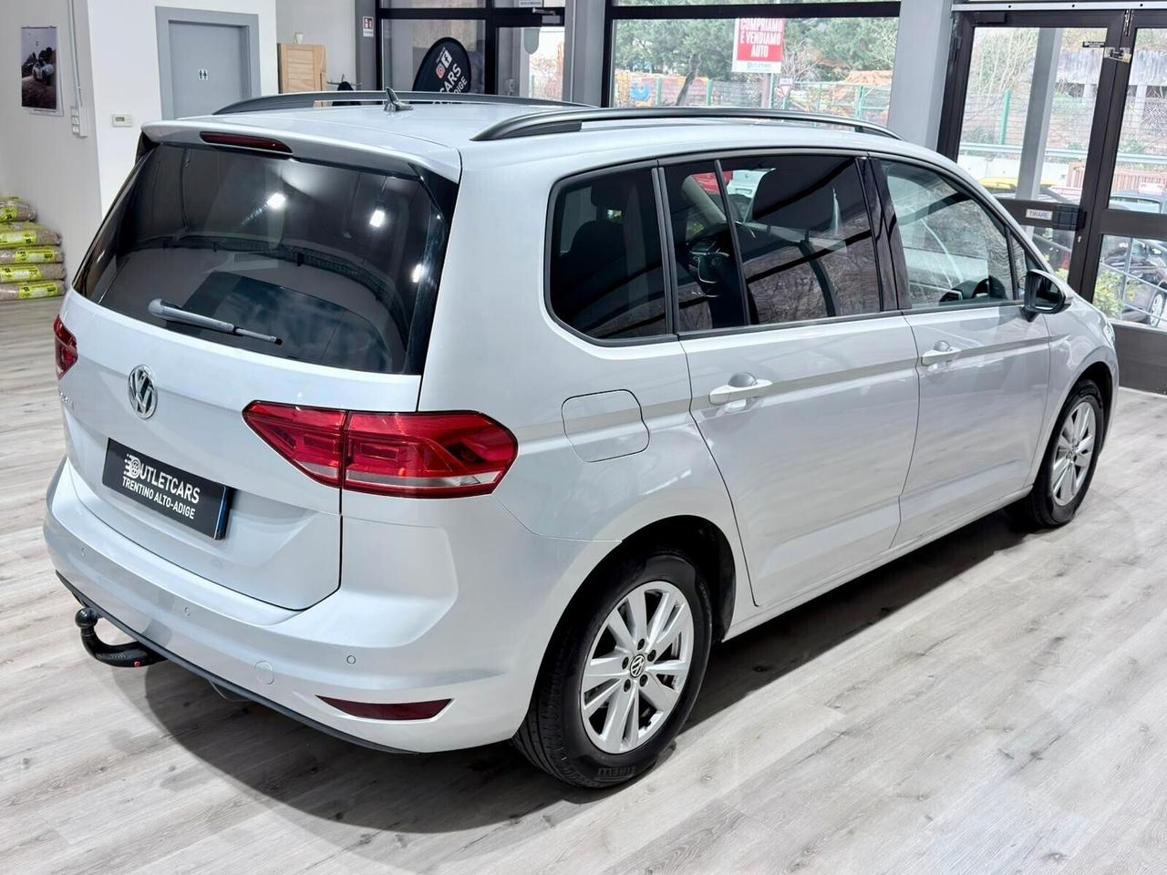 VW TOURAN 2.0TDI 150CV 7POSTI GANCIO TRAINO 2019