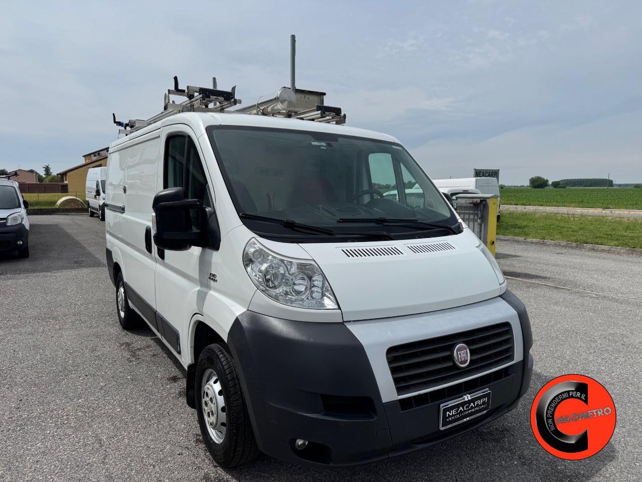 Fiat Ducato 33 2.3 MJT 130 CV ALLESTITO EX ENEL (PC-TN L1H1)SENSORI-POCHISSIMI KM!-PORTAPACCHI-