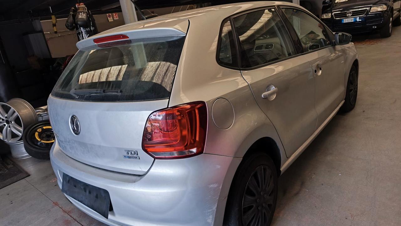 Volkswagen Polo 1.6 TDI 90CV DPF 5 porte Highline sinistrata anteriormente