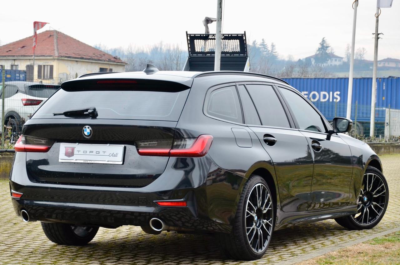 BMW 320d TOURING MHEV XDRIVE BUSINESS ADVANTAGE 190cv AUTO, UFF ITALIANA, EURO 6D, FARI LED, NAVI, APPLE ANDROID, PERMUTE
