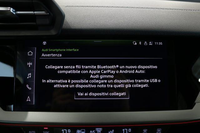AUDI A3 SPB 40 TFSI e S tronic S line edition