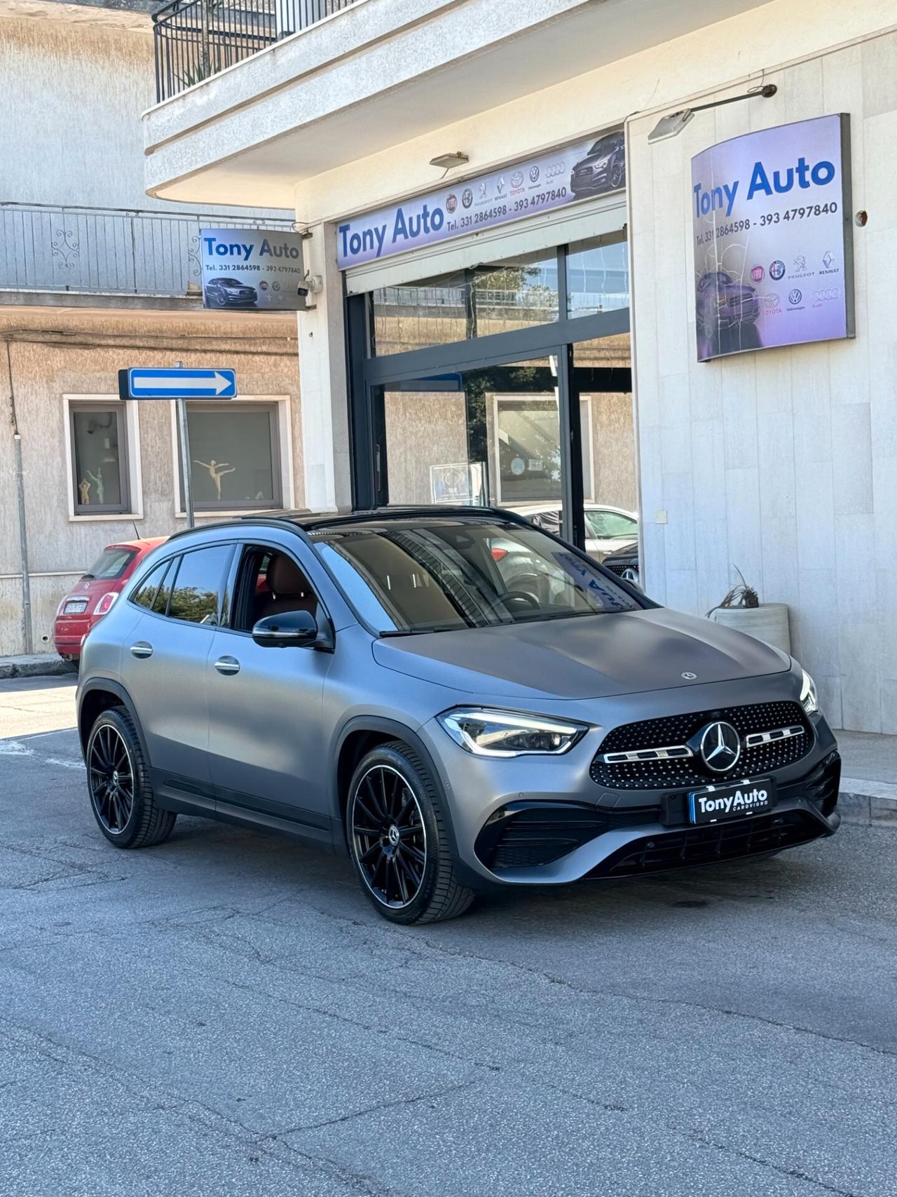 Mercedes-benz GLA 250 Premium auto AMG LINE CON TETTO APRIBILE/PANORAMICO,LUCI SOFFUSE,TELECAMERA,APPLE CARPLAY,ANDROID AU